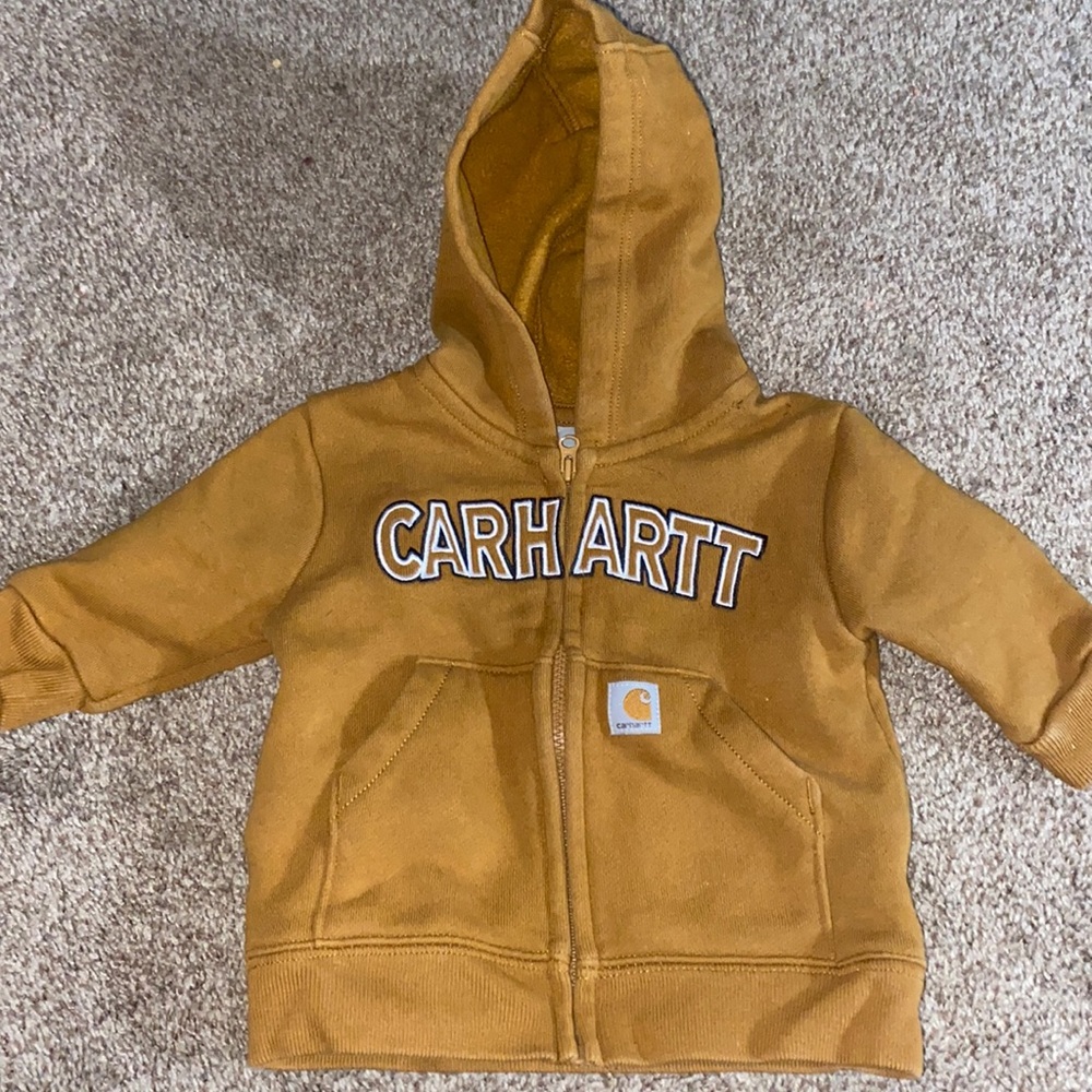 0-3m carhartt sweatshirt